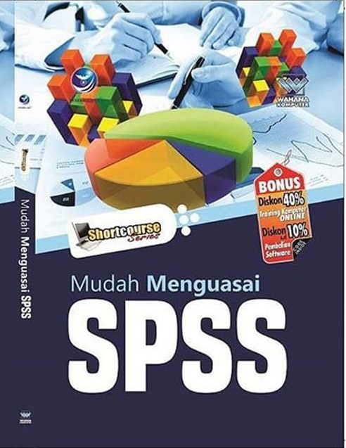 Cover Mudah Menguasai SPSS / Wahana Komputer