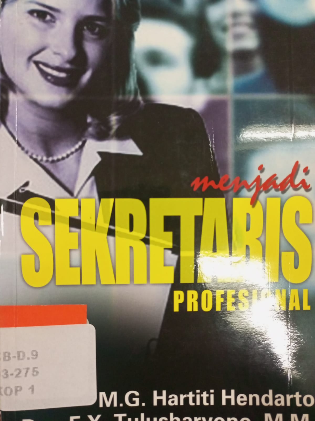 Cover MENJADI SEKRETARIS PROFESIONAL / M. G. Hartiti Hendarto