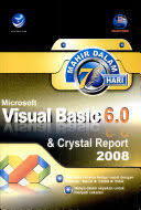 Cover MICROSOFT VISUAL BASIC 6.0 & CRYSTAL REPORT 2008 / Madcoms