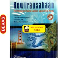 Cover KEWIRAUSAHAAN :  Membangun Usaha Sukses Sejak Usia Muda / Suharyadi, Arissetyanto Nugroho, Purwanto S. K., Maman Faturohman.
