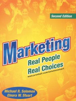 Cover MARKETING :  Real People, Real Choices / Michael R. Solomon, dan Elnora W. Stuart