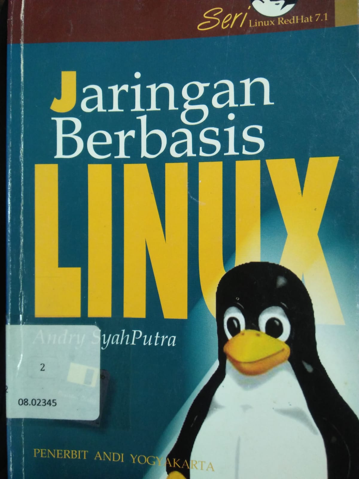 Cover JARINGAN BERBASIS LINUX / Andry SyahPutra