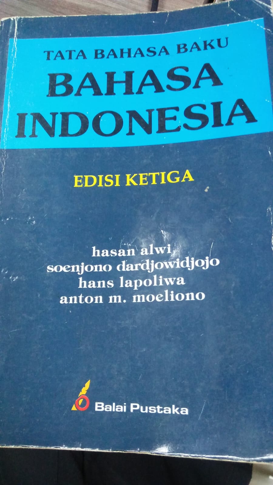 Cover TATA BAHASA BAKU :  Bahasa Indonesia / Hasan Alwi