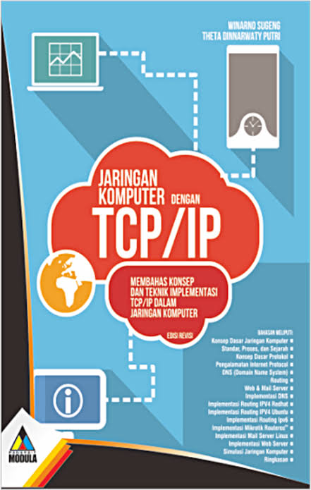 Cover JARINGAN KOMPUTER DENGAN TCP/IP :  Membahas Konsep Dan Teknik Implementasi TCP/IP Dalam Jaringan Komputer / Winarno Sugeng