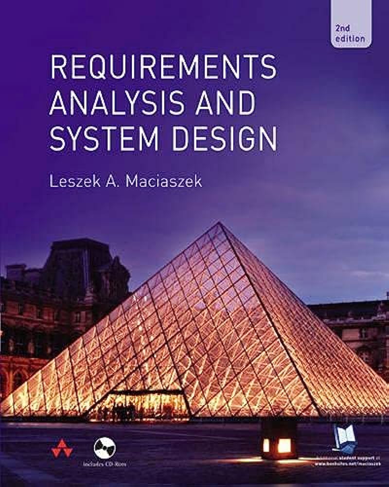 Cover REQUIREMENTS ANALYSIS AND SYSTEM DESIGN / Leszek A. Maciaszek