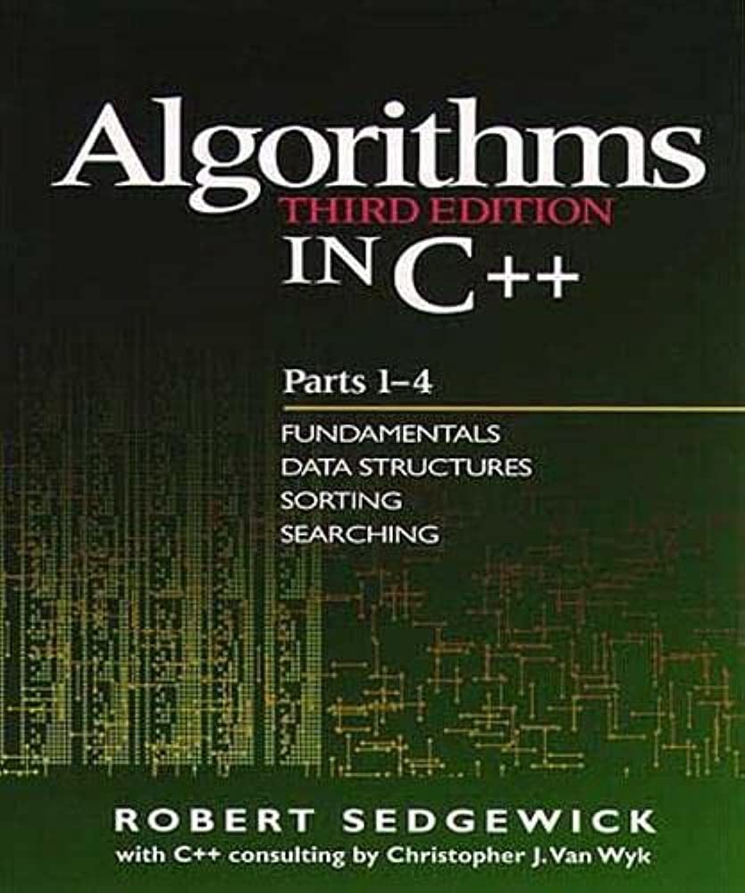 Cover ALGORITHMS IN C++ :  Third Edition / Robert Sedgewick