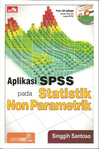 Cover APLIKASI SPSS PADA STATISTIK MULTIVARIAT / Singgih Santoso