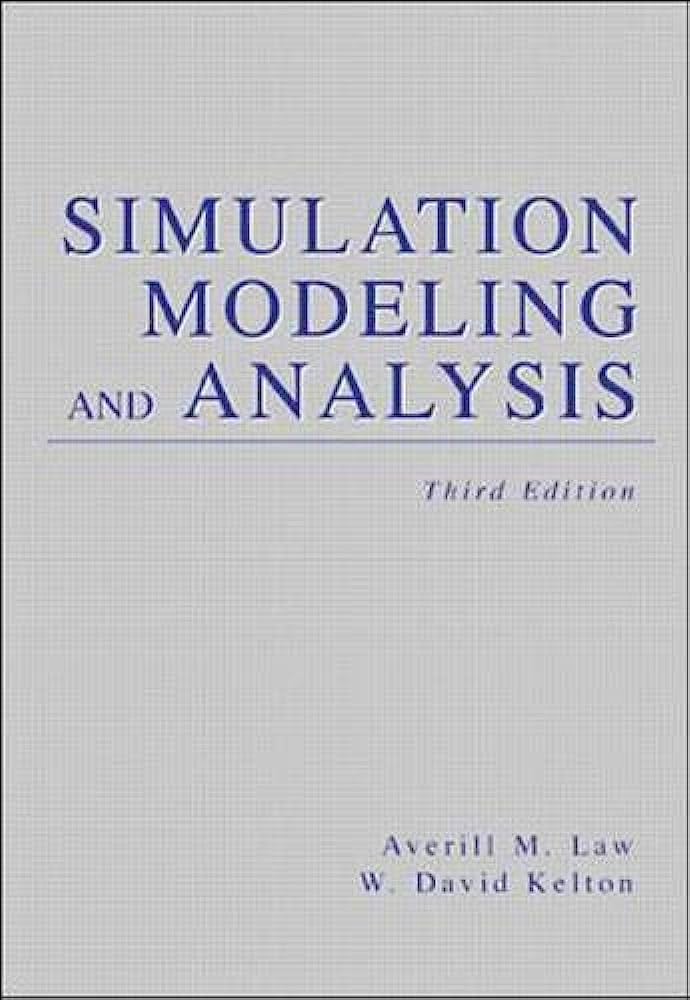 Cover SIMULATION MODELING AND ANALYSIS / Averill M. Law dan W. David Kelton