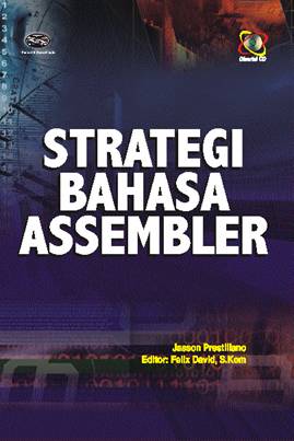 Cover STRATEGI BAHASA ASSEMBLER / Jasson Prestiliano