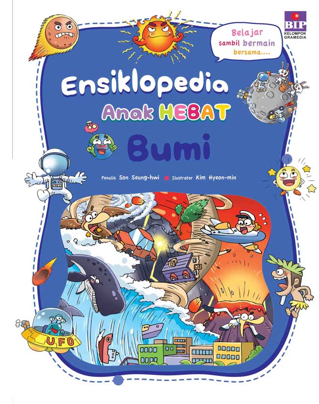 Cover ENSIKLOPEDIA ANAK HEBAT :  Bumi / Son Seung-Hwi