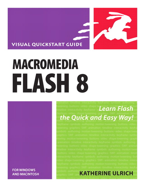 Cover MACROMEDIA FLASH 8 FOR WINDOWS AND MACINTOSH :  Learn Flash The Quick and Easy Way / Katherine Ulrich