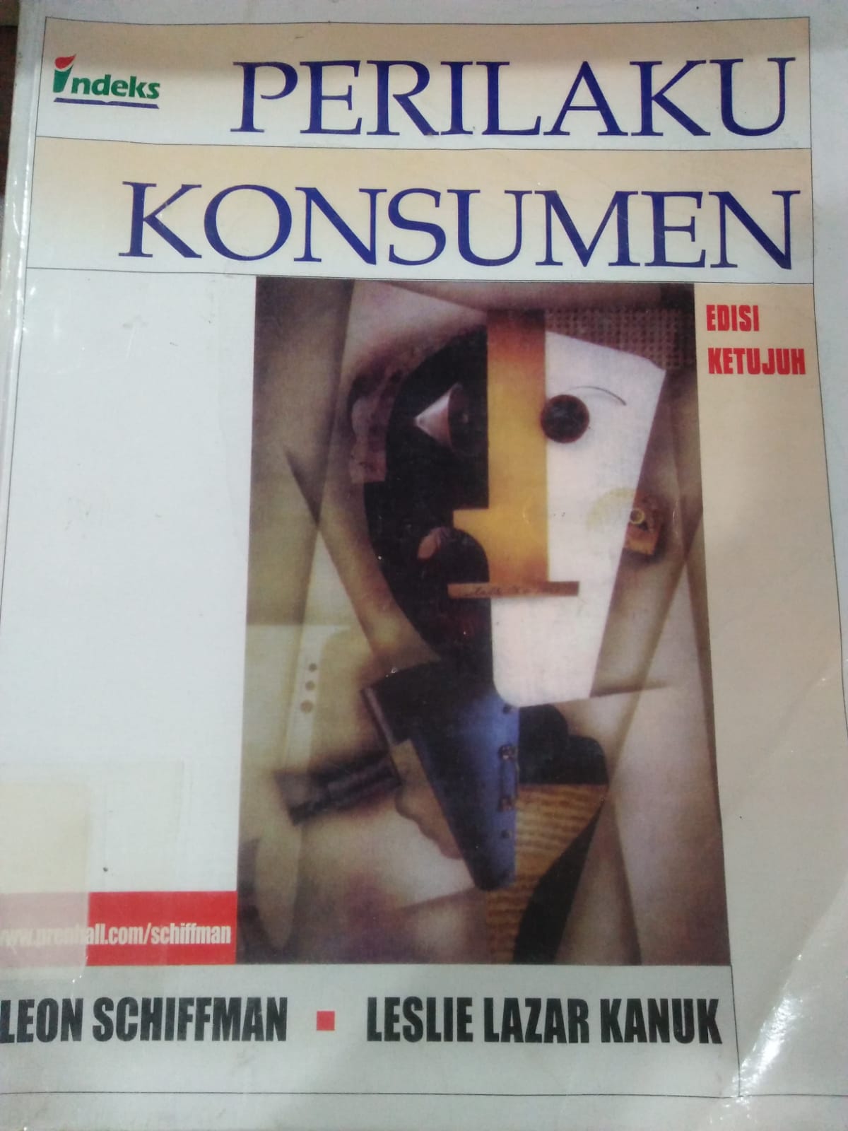 Cover PERILAKU KONSUMEN :  Edisi Ketujuh / Leon Schiffman dan Leslie Lazar Kanuk