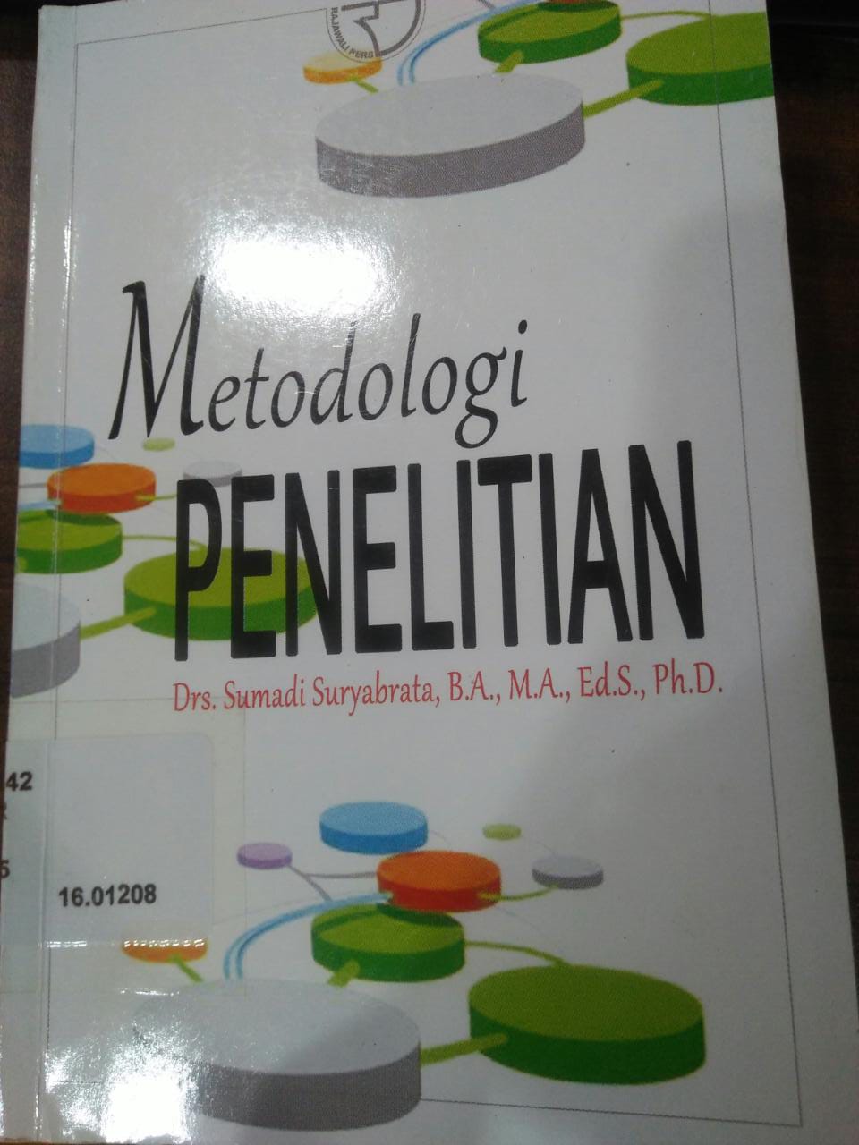 Cover METODOLOGI PENELITIAN / Sumadi Suryabrata