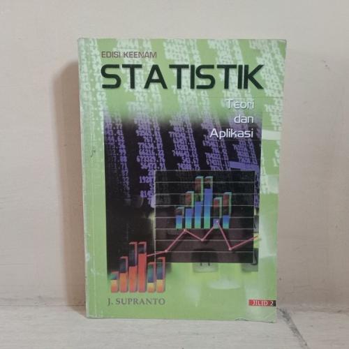 Cover STATISTIK :  Teori dan Aplikasi / Supranto