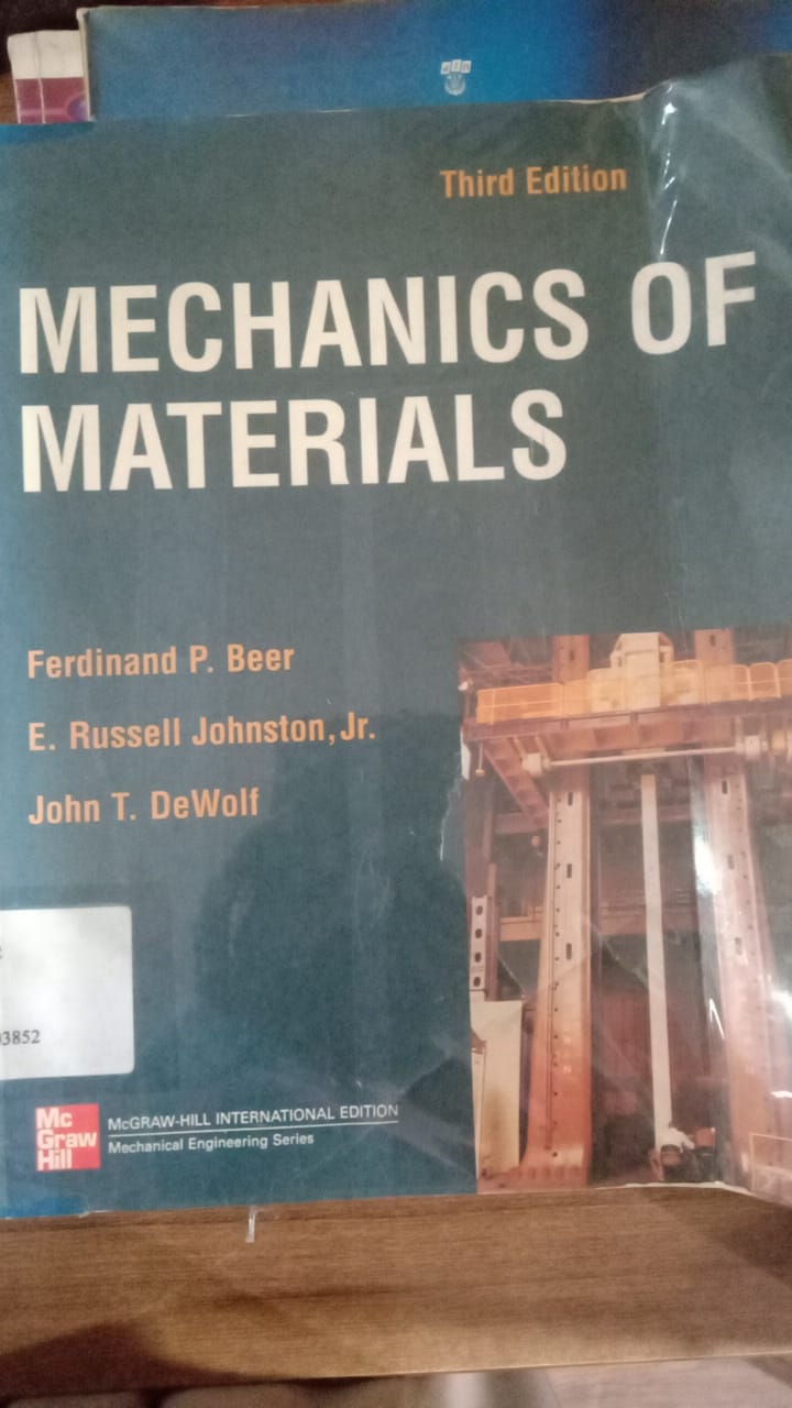 Cover MECHANICS OF MATERIALS / Ferdinand P. Beer