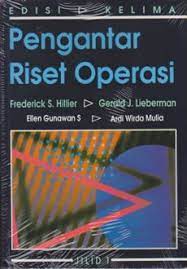 Cover PENGANTAR RISET OPERASI / Frederick s. hiller
